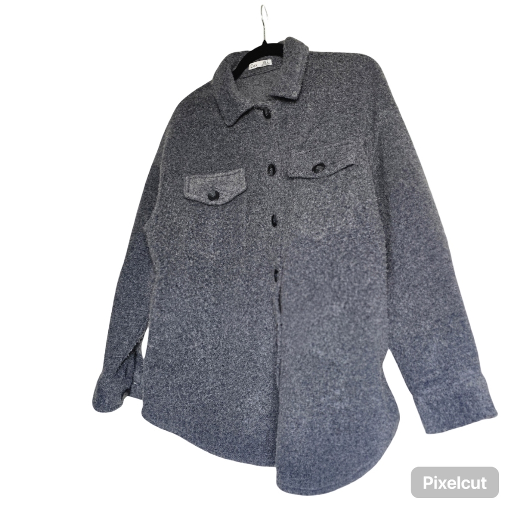 Dex Charcoal Utility Jacket for Women